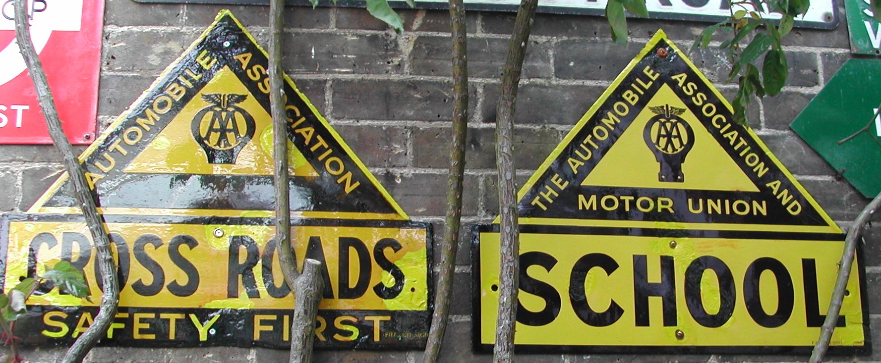 Both signs up Both signs up