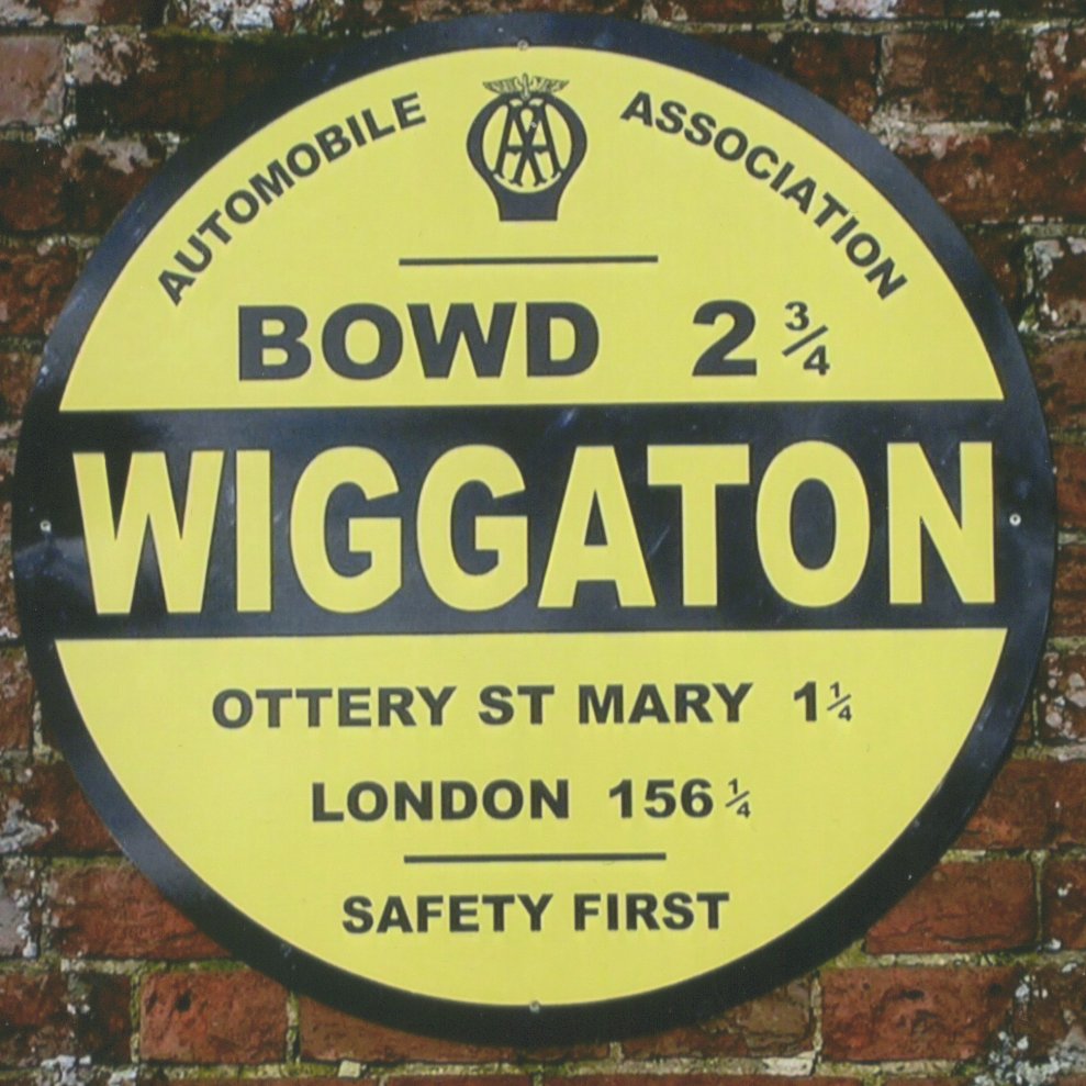 New Wiggaton plate